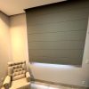 Romana Blackout Cinza Quarto de Bebe